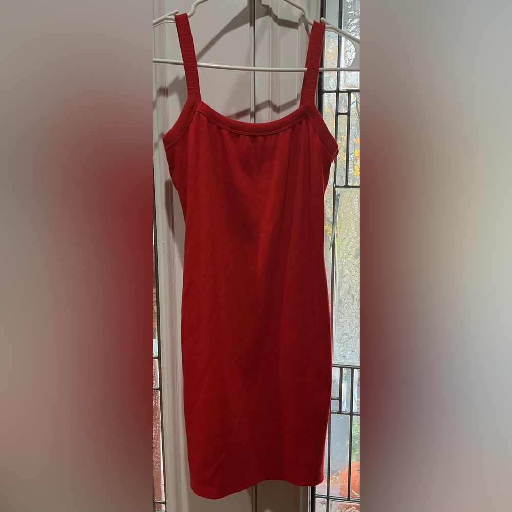 Wild Fable Red Midi Dress